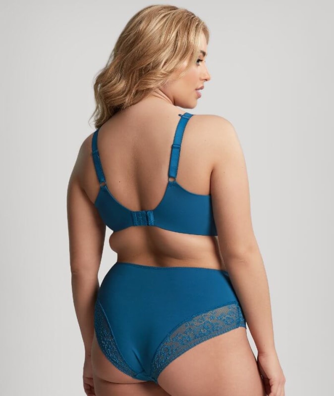 Sculptresse Roxie High Waist Brief - Atlantic Blue Knickers