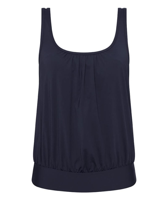 Sea Level Eco Essentials Blouson Tank Singlet Top - Night Sky Swim 