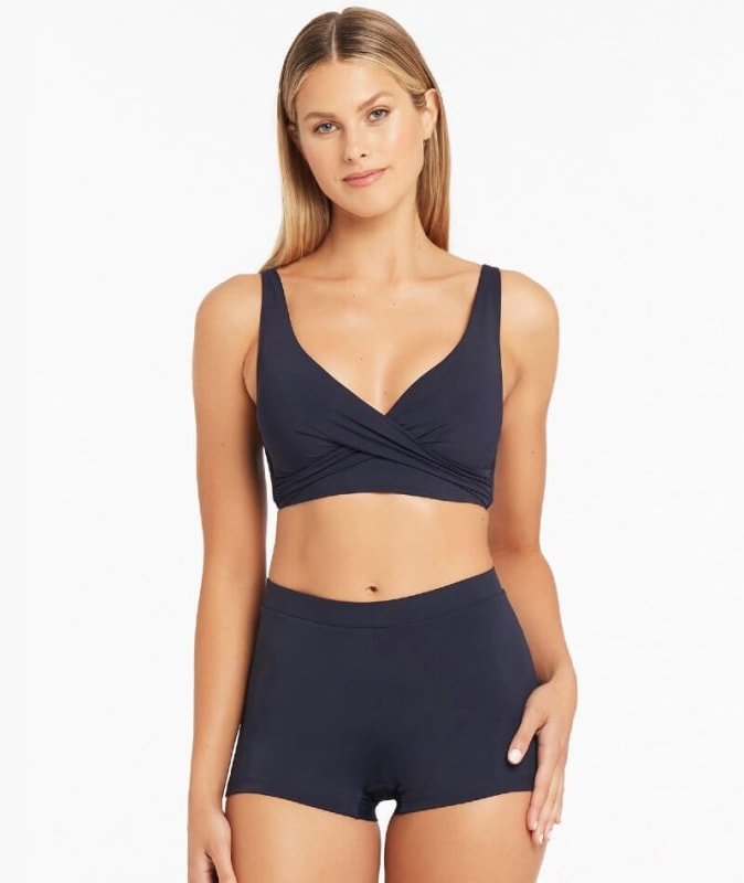 Sea Level Eco Essentials Katie Boyleg Swim Pant - Night Sky Swim