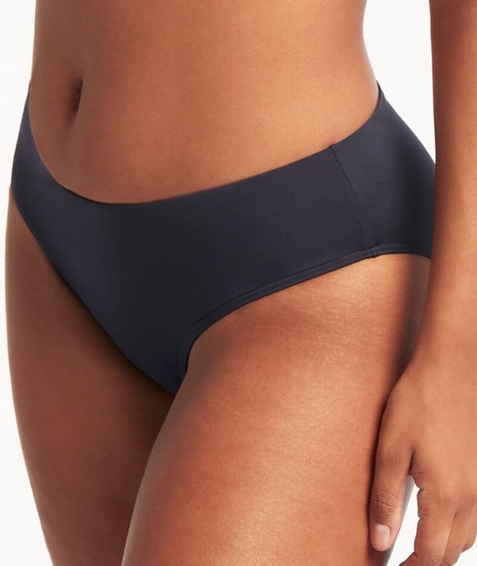 Sea Level Eco Essentials Mid Bikini Brief - Night Sky Swim