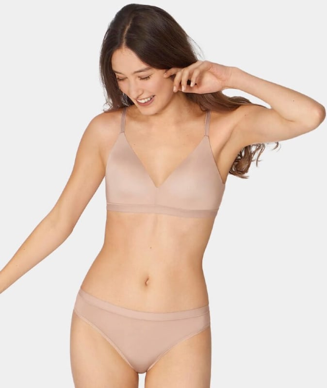 Sloggi WOW Comforrt 2.0 Wirefree Bra - Foundation Nude Bras 