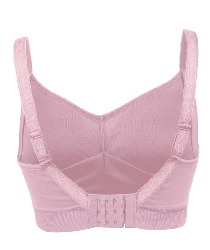 Sugar Candy Fuller Bust Seamless F-HH Cup Lounge Bra - Pink Bras