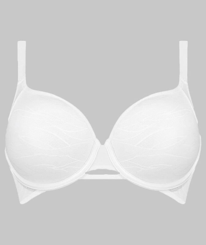 Triumph Airy Sensation Spacer T-Shirt Bra - White Bras 