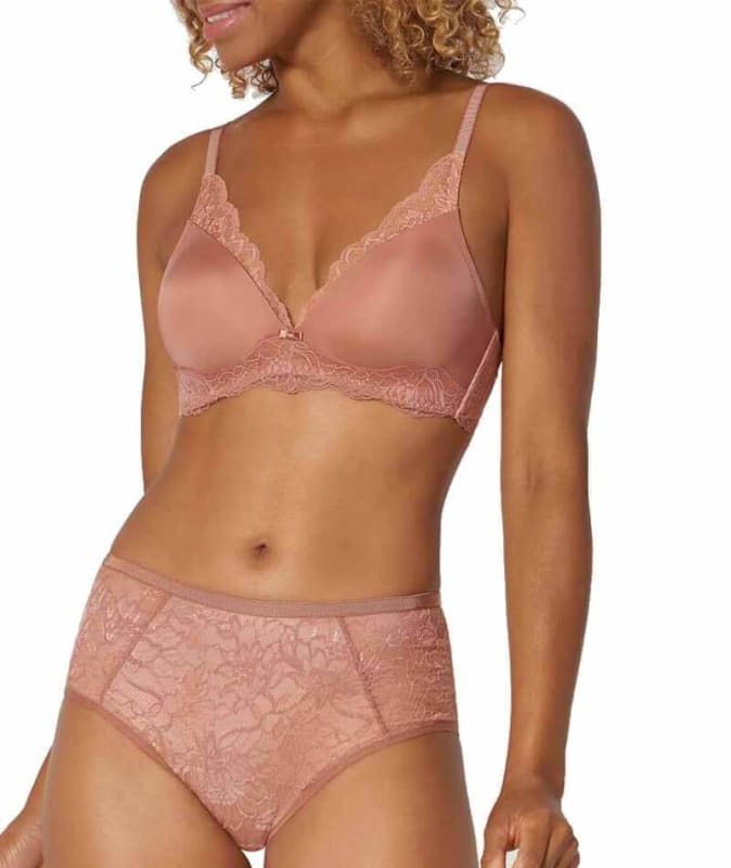 Triumph Amourette Charm Padded Wire-free Bra - Rust Bras 
