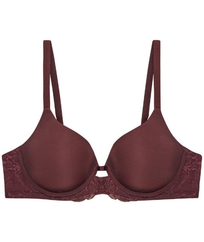 Triumph Amourette Charm Underwired Padded Bra - Decadent Chocolate Bras 
