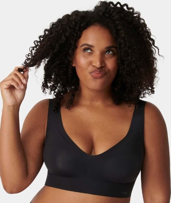 Sloggi ZERO Feel Bralette - Black Bras 