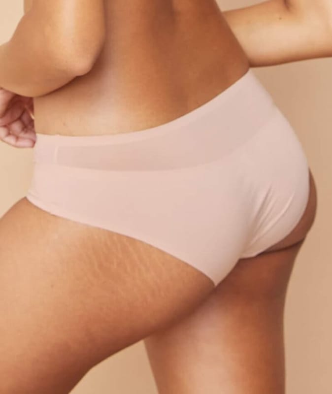 Underline by Finelines Dual Brief - Woodrose Knickers 