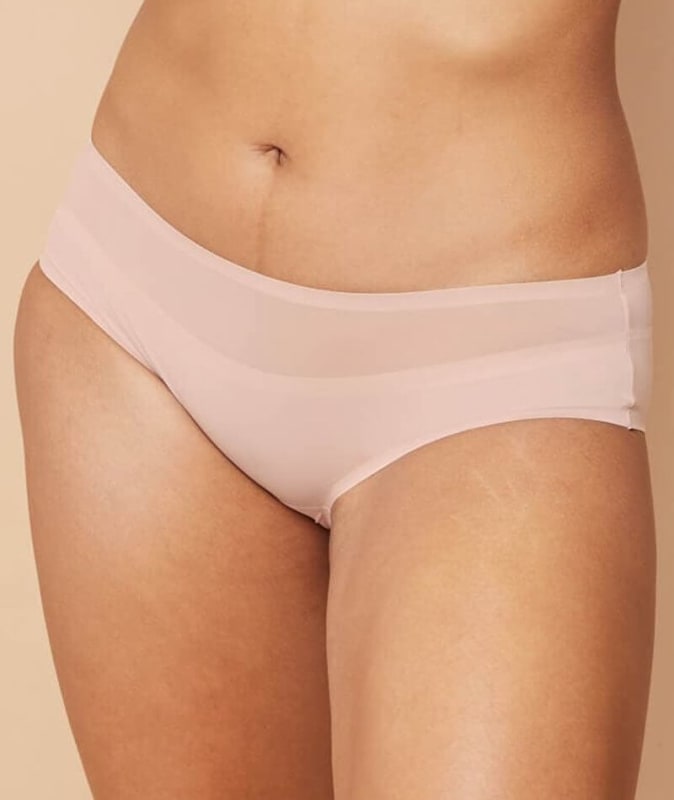 Underline by Finelines Dual Brief - Woodrose Knickers 