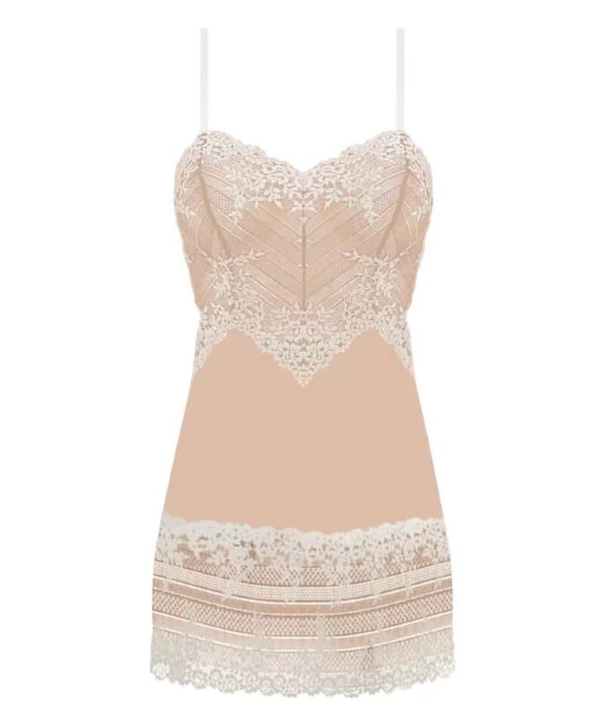 Wacoal Embrace Lace Chemise - Naturally Nude / Ivory Babydoll / Chemise 