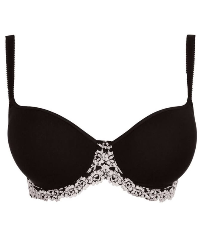 Wacoal Embrace Lace Contour Bra - Black Bras 