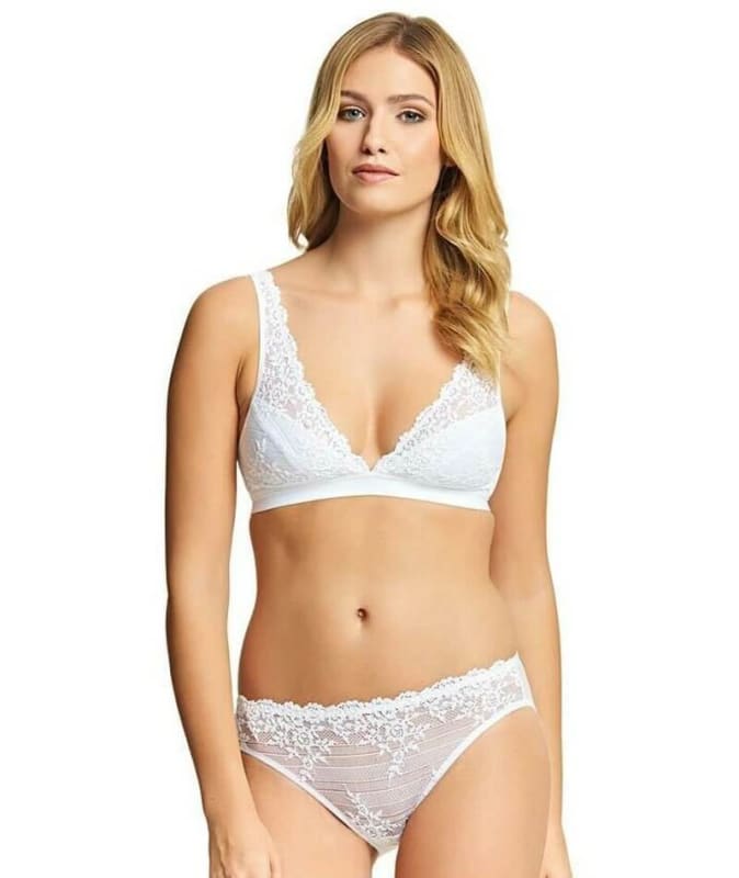 Wacoal Embrace Lace Soft Cup Bra - Delicious White Bras 