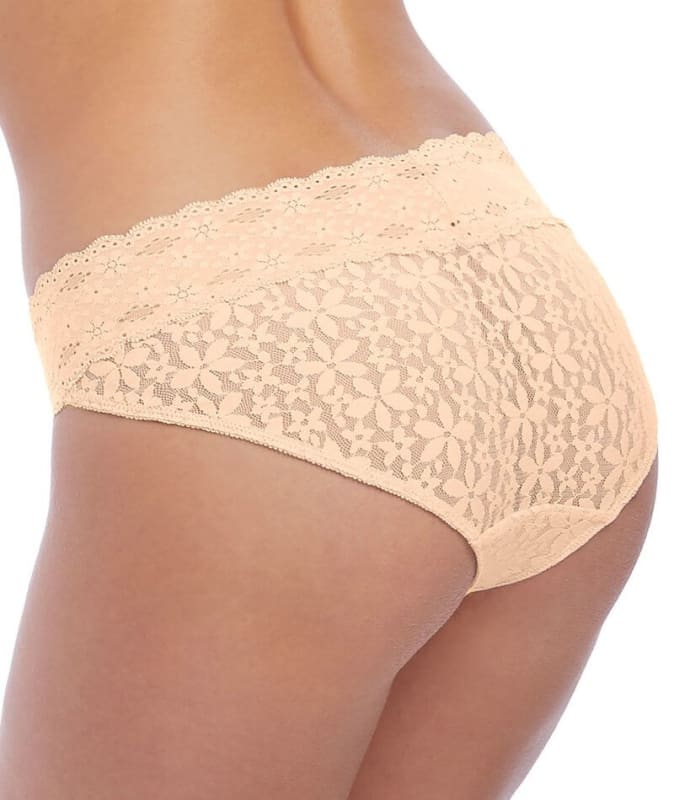 Wacoal Halo Lace Bikini Brief - Nude Knickers 
