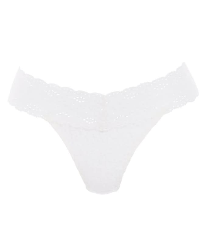 Wacoal Halo Lace Thong - Ivory Knickers 